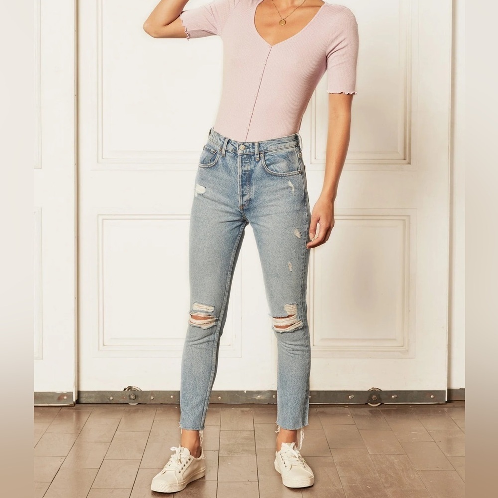 Boyish The Billy High Rise Skinny Jeans Unfaithfully Yours — image 3 of 8